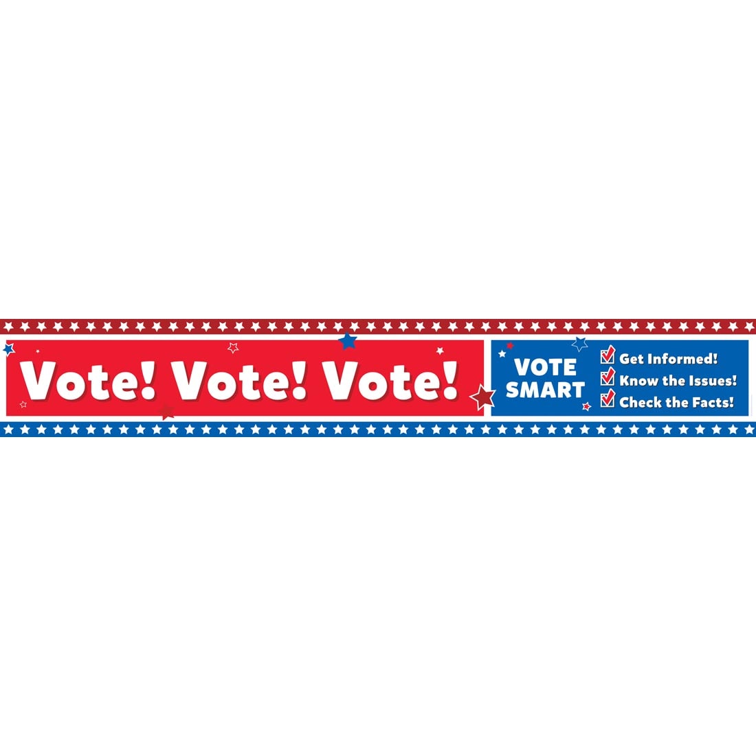 Vote! banner from the Election Activity Kit By Scholastic