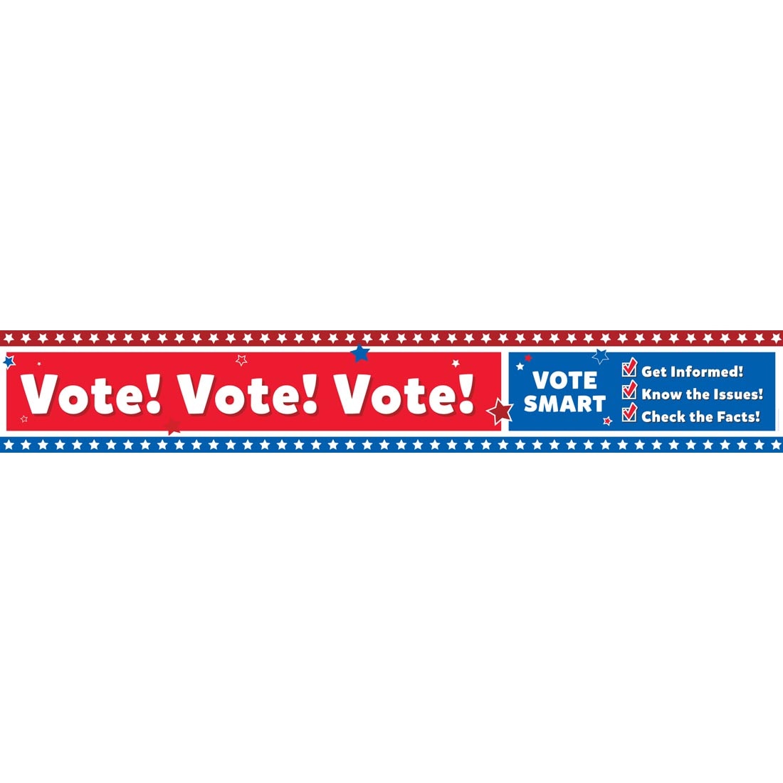 Vote! banner from the Election Activity Kit By Scholastic