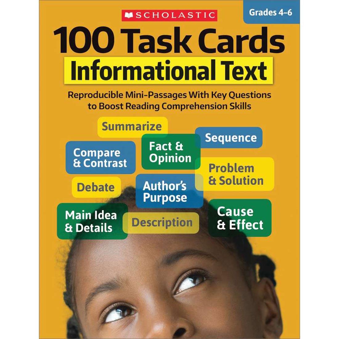 Scholastic 100 Task Cards: Informational Text