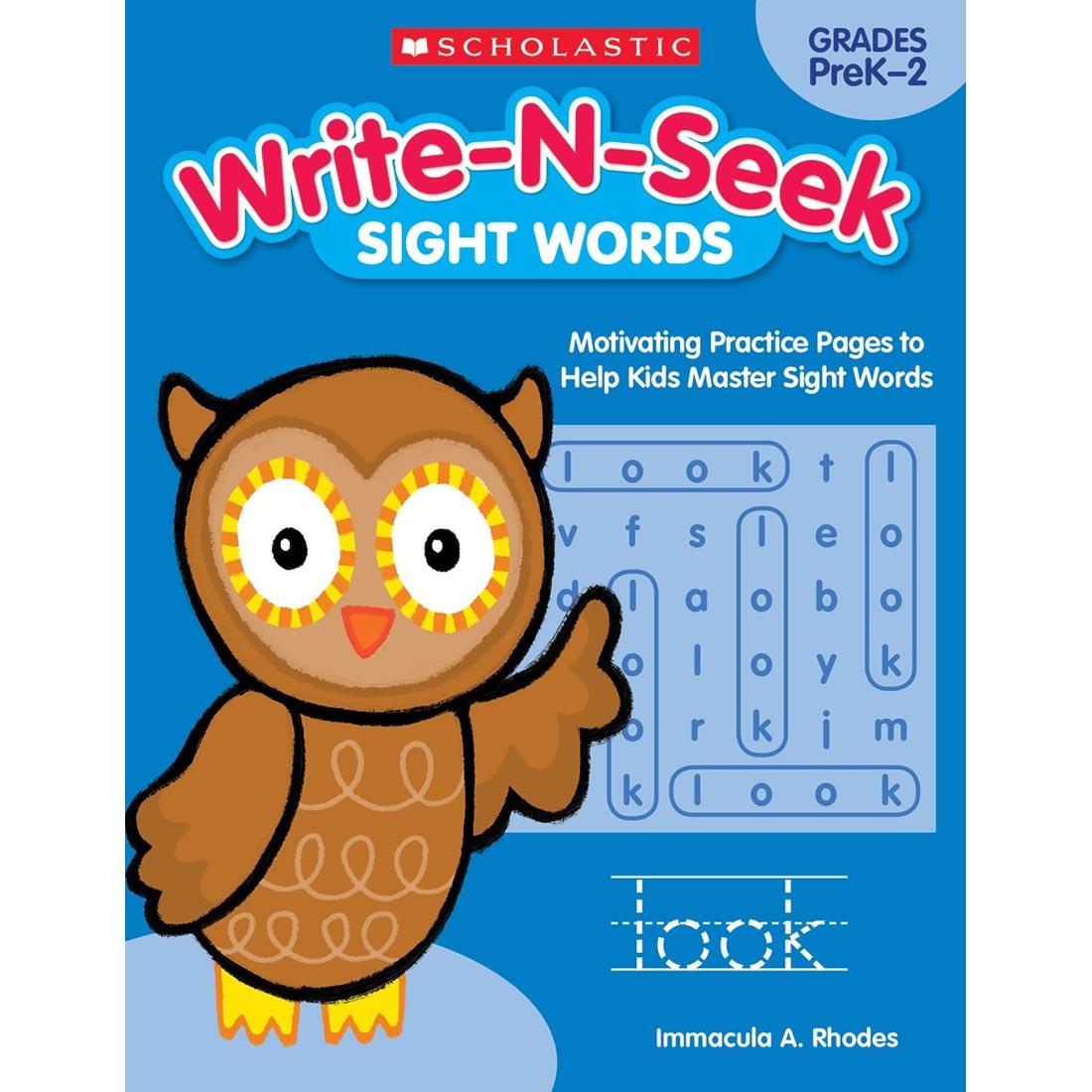 Scholastic Write-N-Seek Sight Words