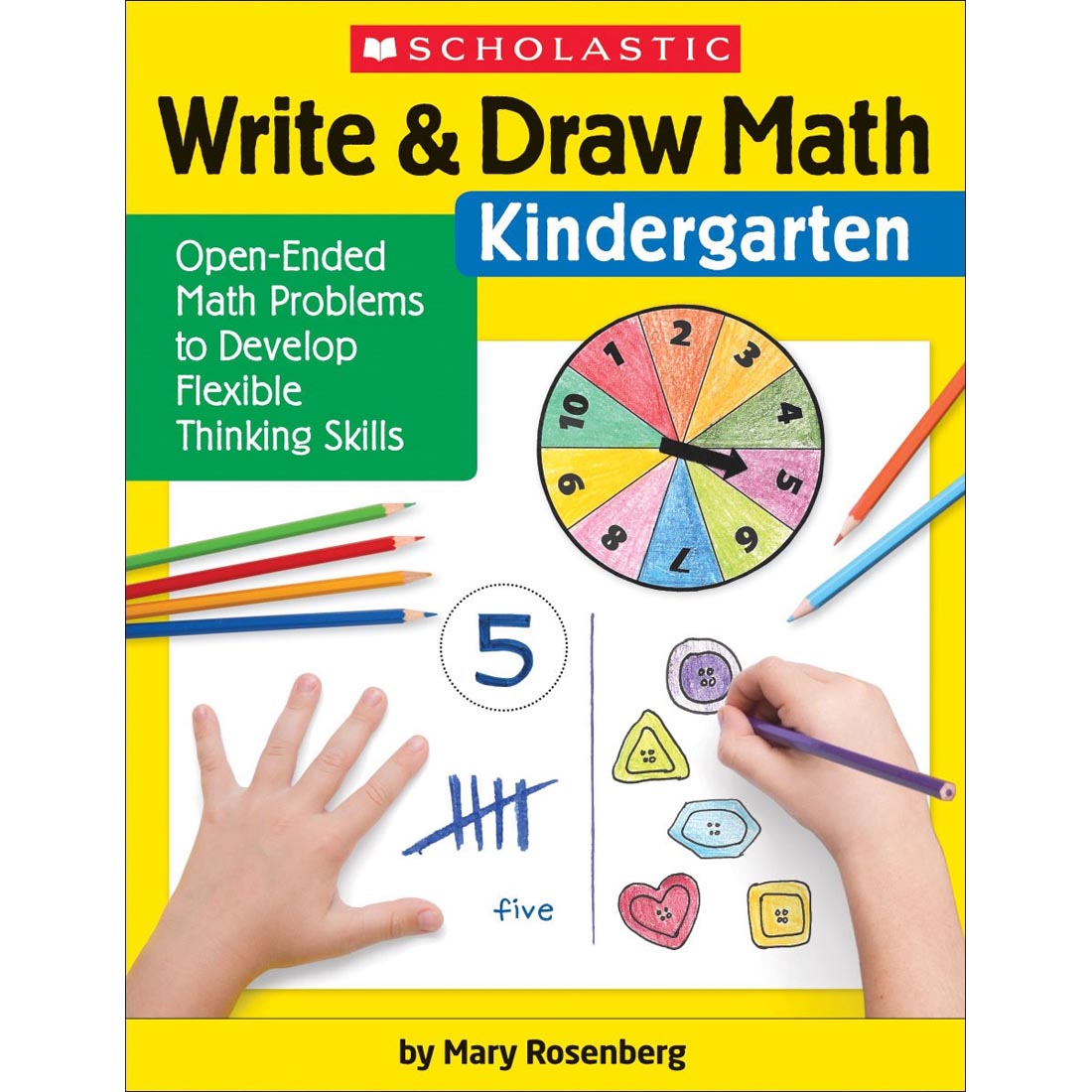 front cover of Write & Draw Math Kindergarten