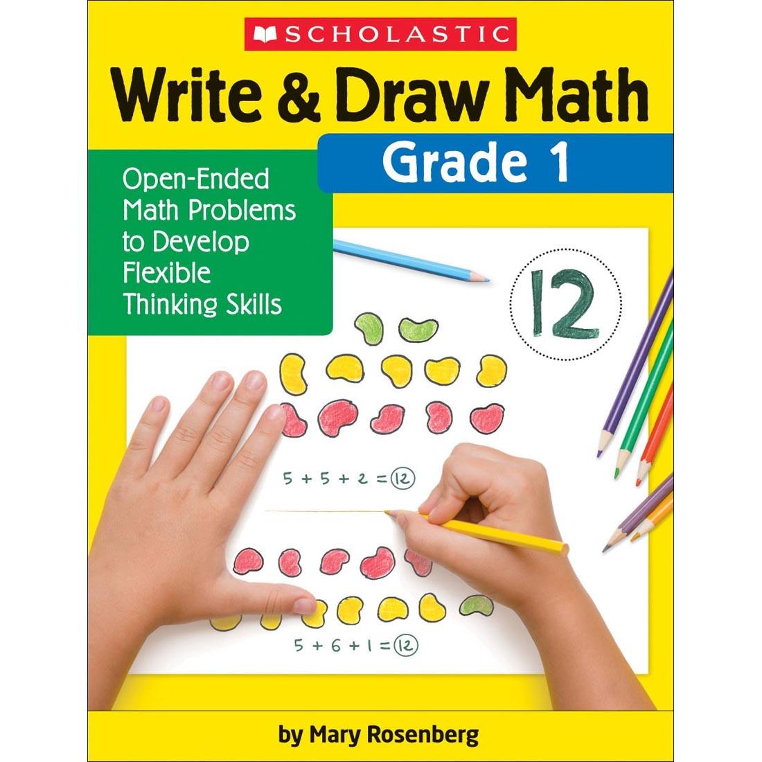 front cover of Write & Draw Math Grade 1