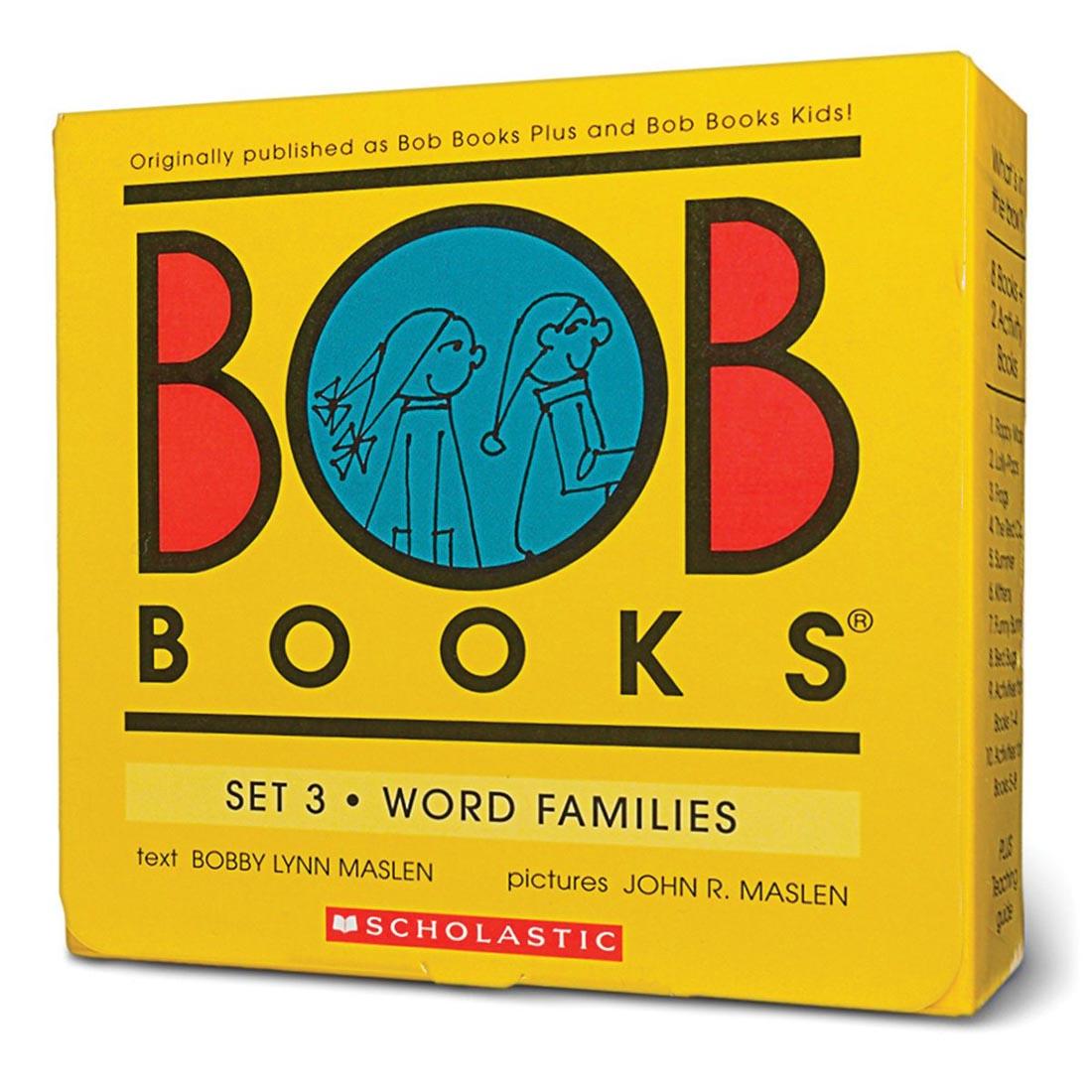 BOB Books by Scholastic Set 3: Word Families