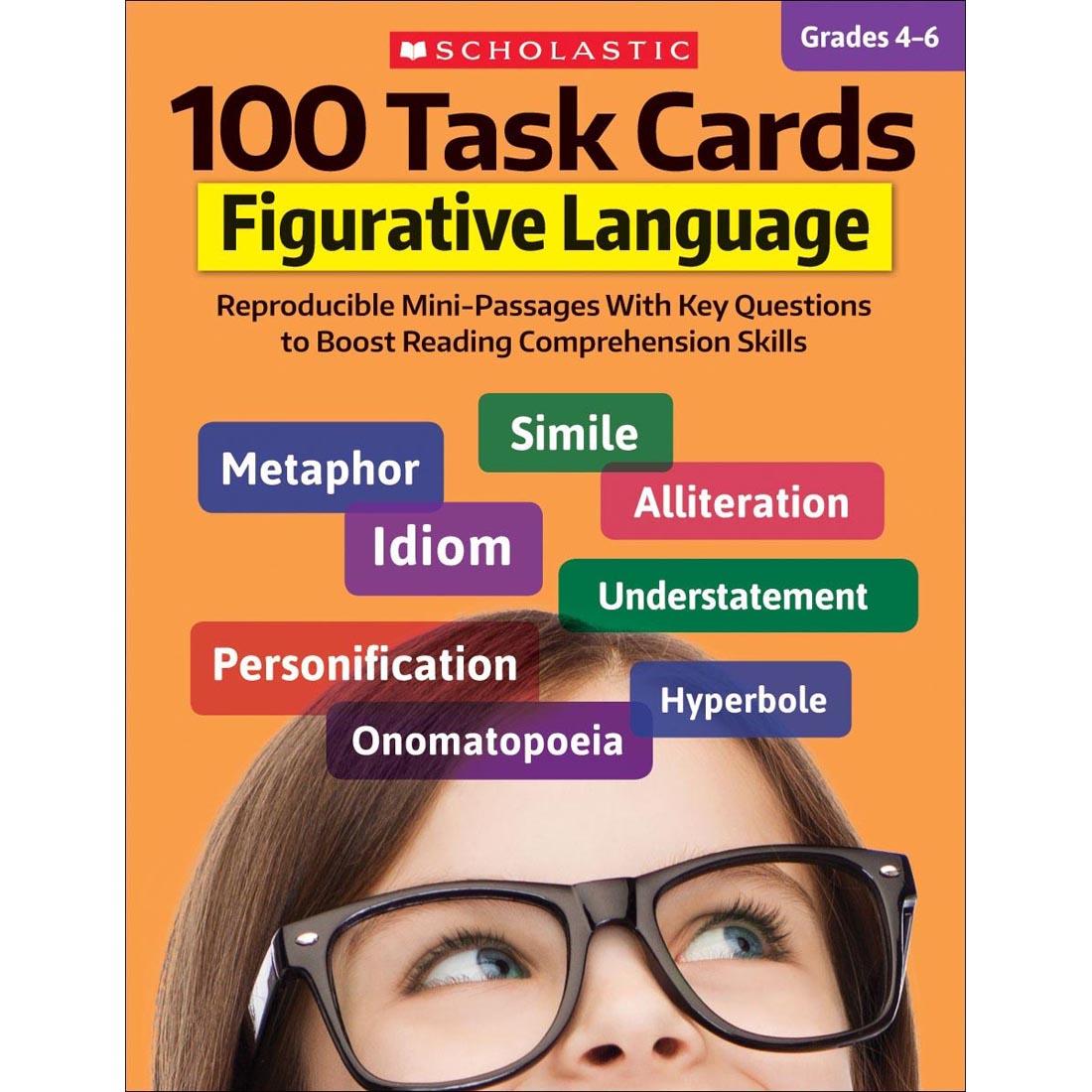 Scholastic 100 Task Cards: Figurative Language