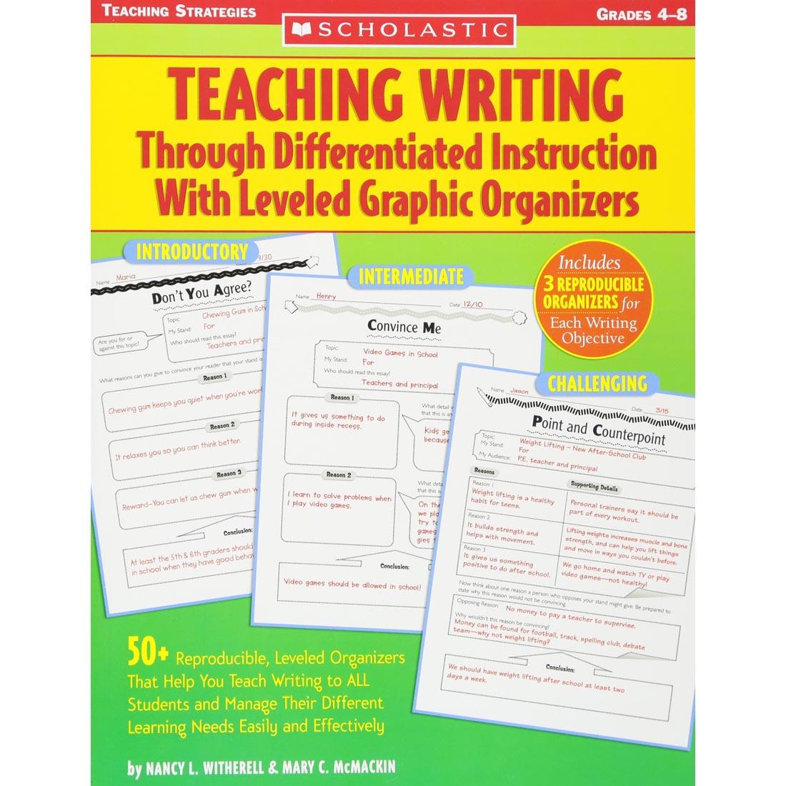 Scholastic Teaching Writing Through Differentiated Instruction With Leveled Graphic Organizers