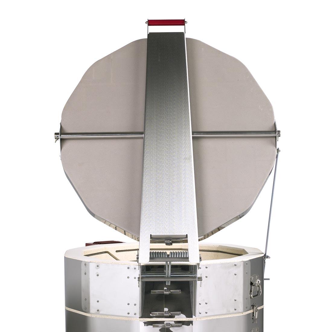 Installed Skutt Lid Lifter Kit For 12-Sided Kilns