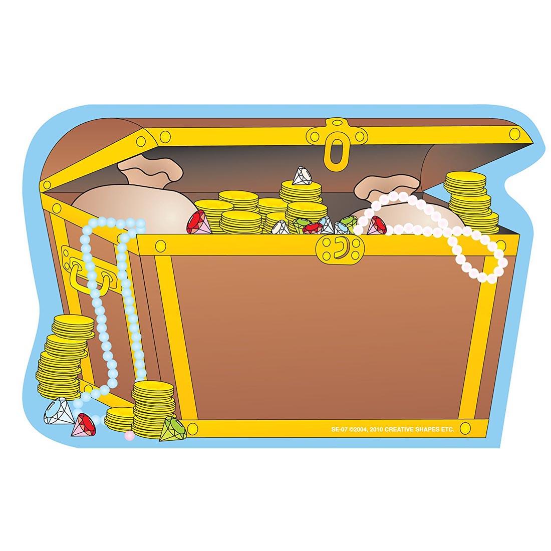 Treasure Chest Notepad by Creative Shapes