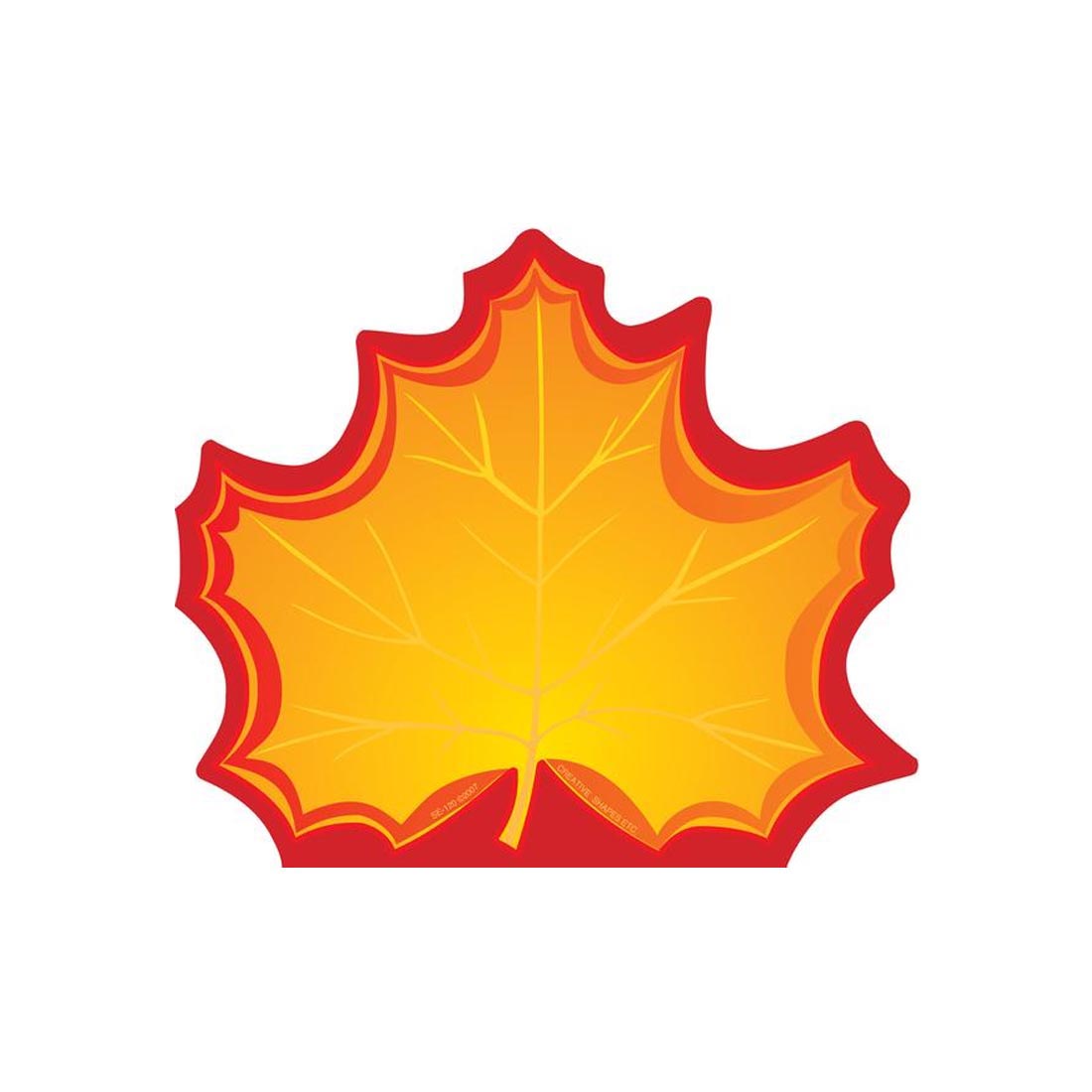 Maple Leaf Notepad by Creative Shapes
