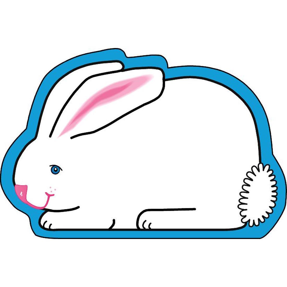 White Rabbit Notepad by Creative Shapes