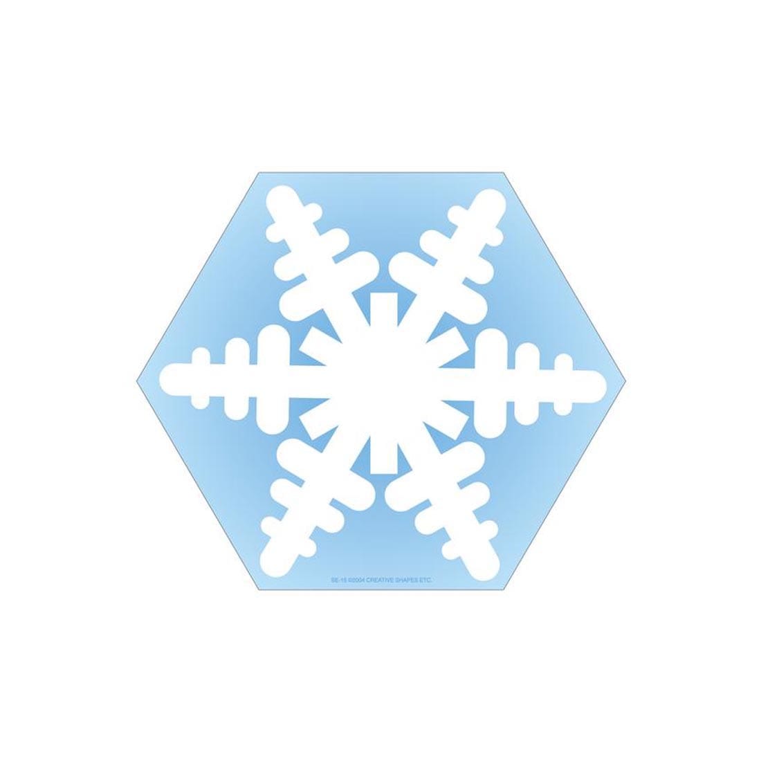 Snowflake Notepad by Creative Shapes