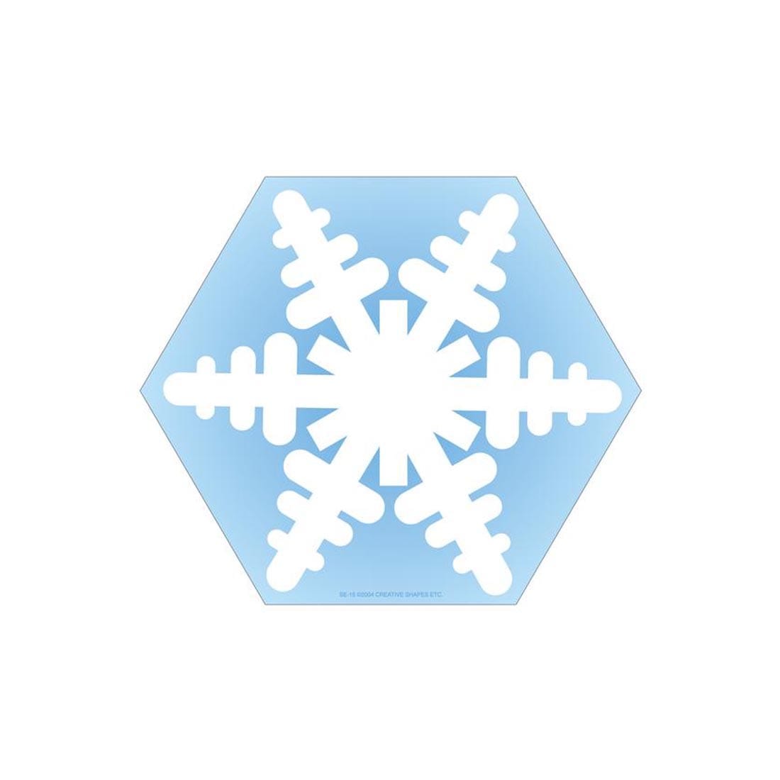 Snowflake Notepad by Creative Shapes