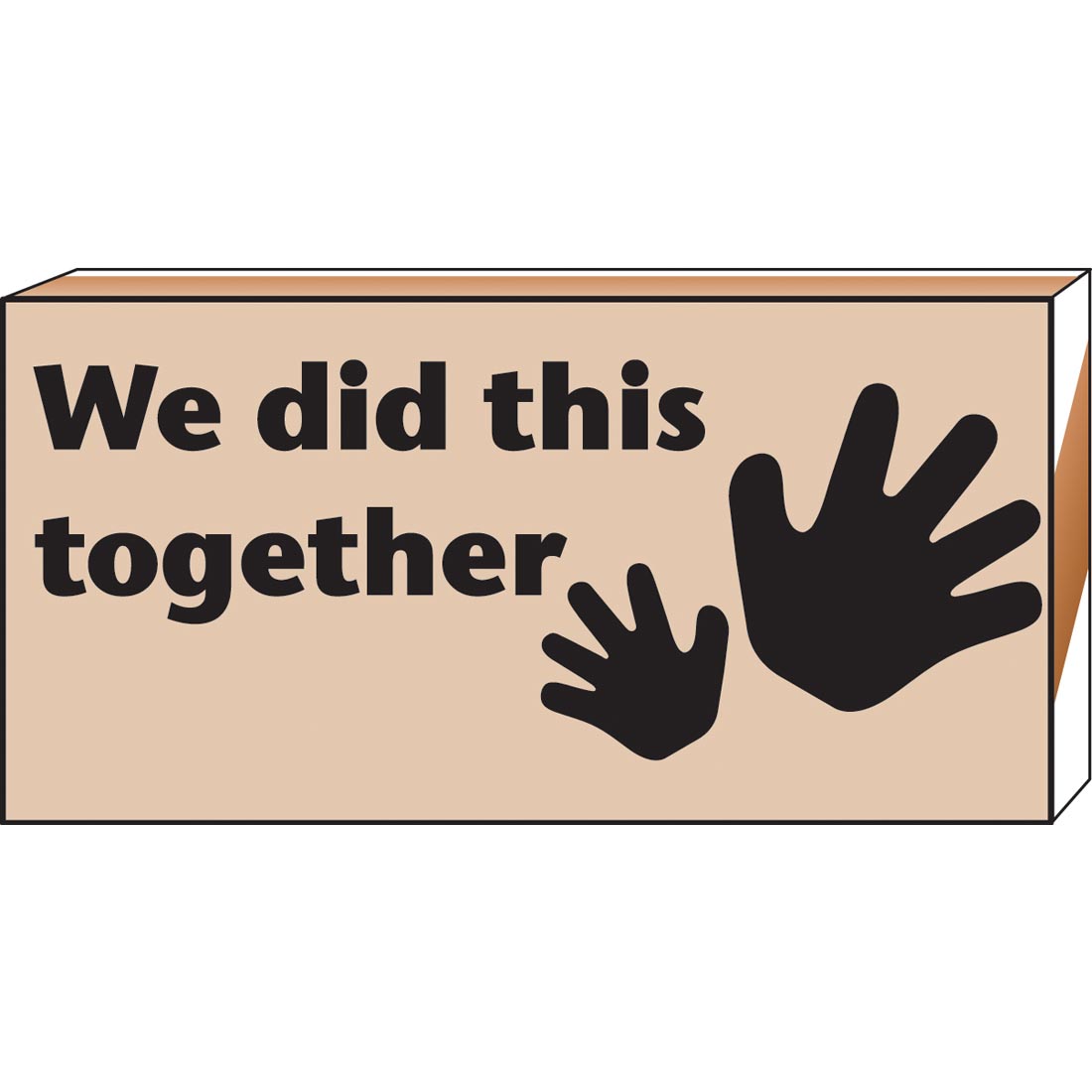 We Did This Together Stamp