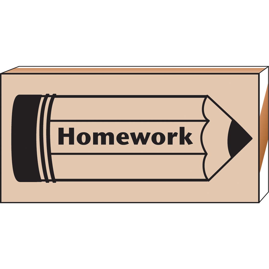 Homework Rubber Stamp