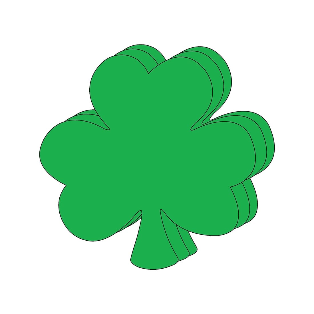 Shamrock Cut-Outs by Creative Shapes