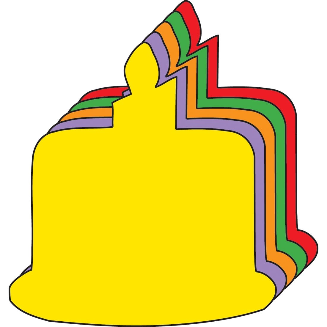 Birthday Cake Cut-Outs by Creative Shapes