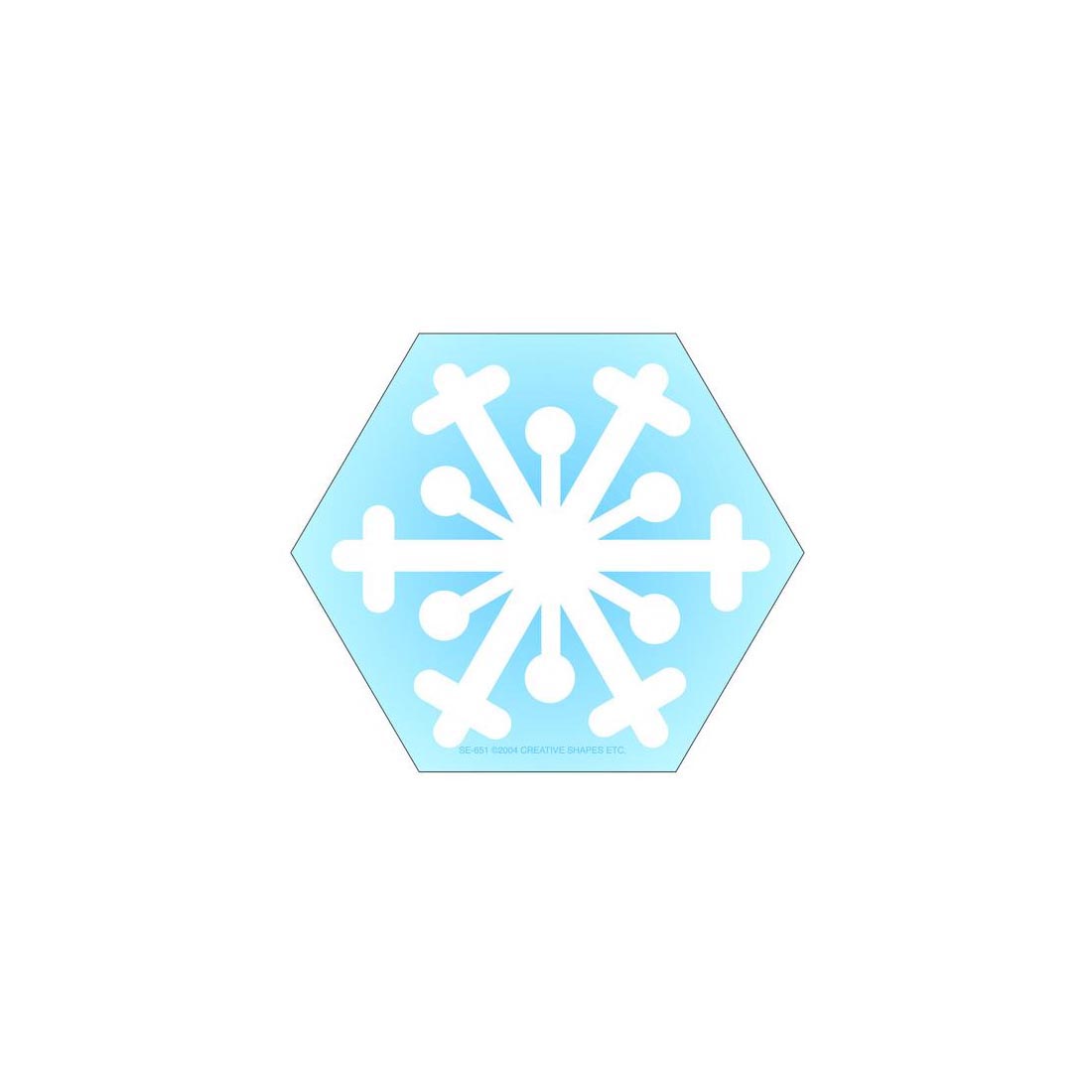 Snowflake Notepad by Creative Shapes