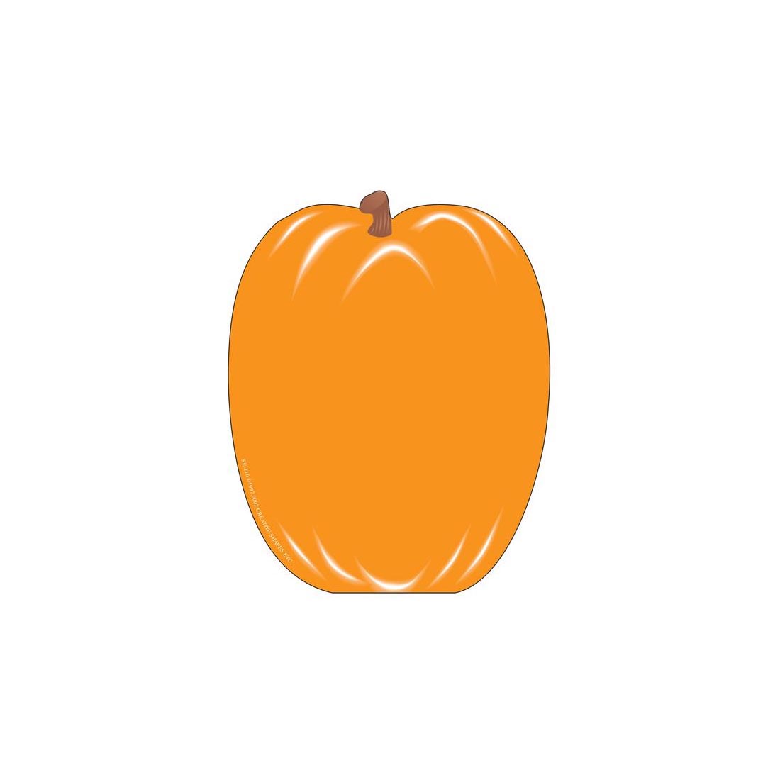 Pumpkin Notepad by Creative Shapes