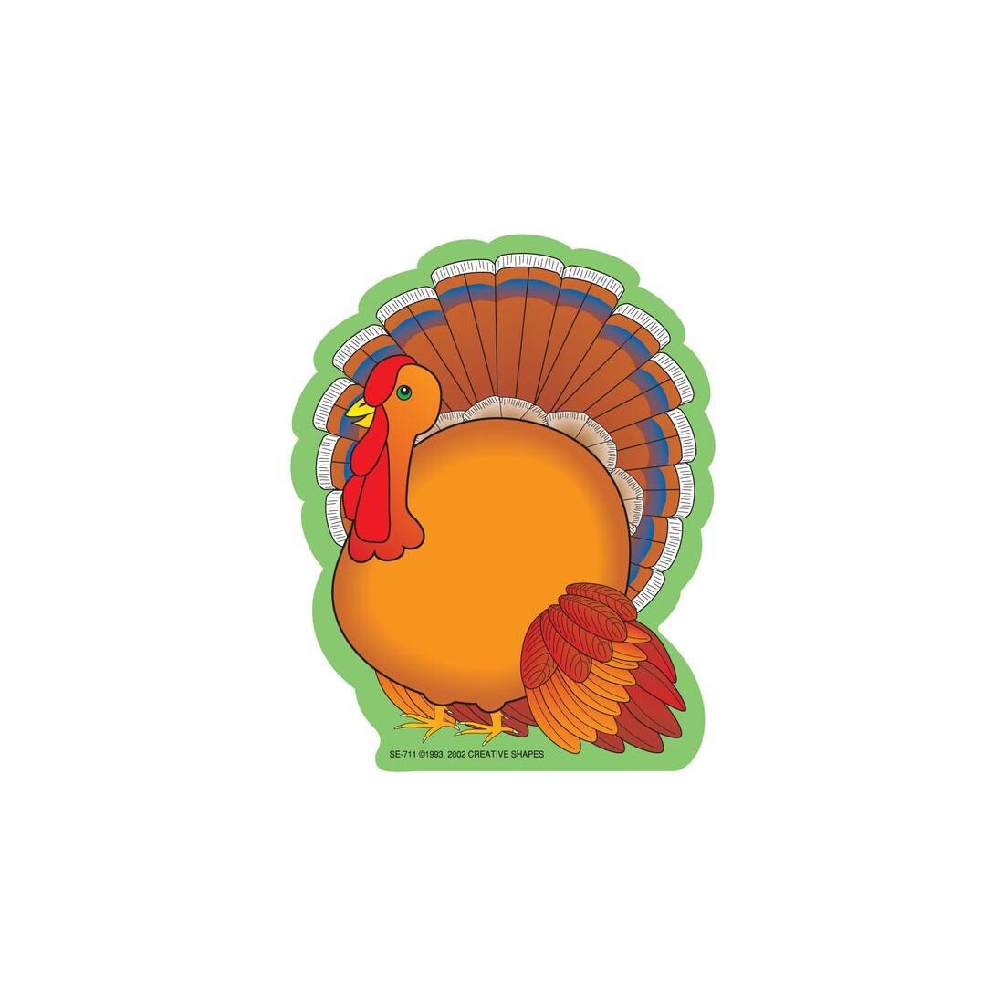 Turkey Notepad by Creative Shapes