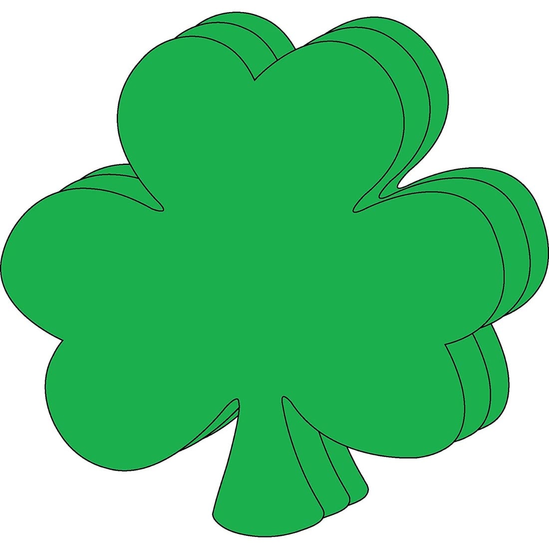 Shamrock Cut-Outs by Creative Shapes