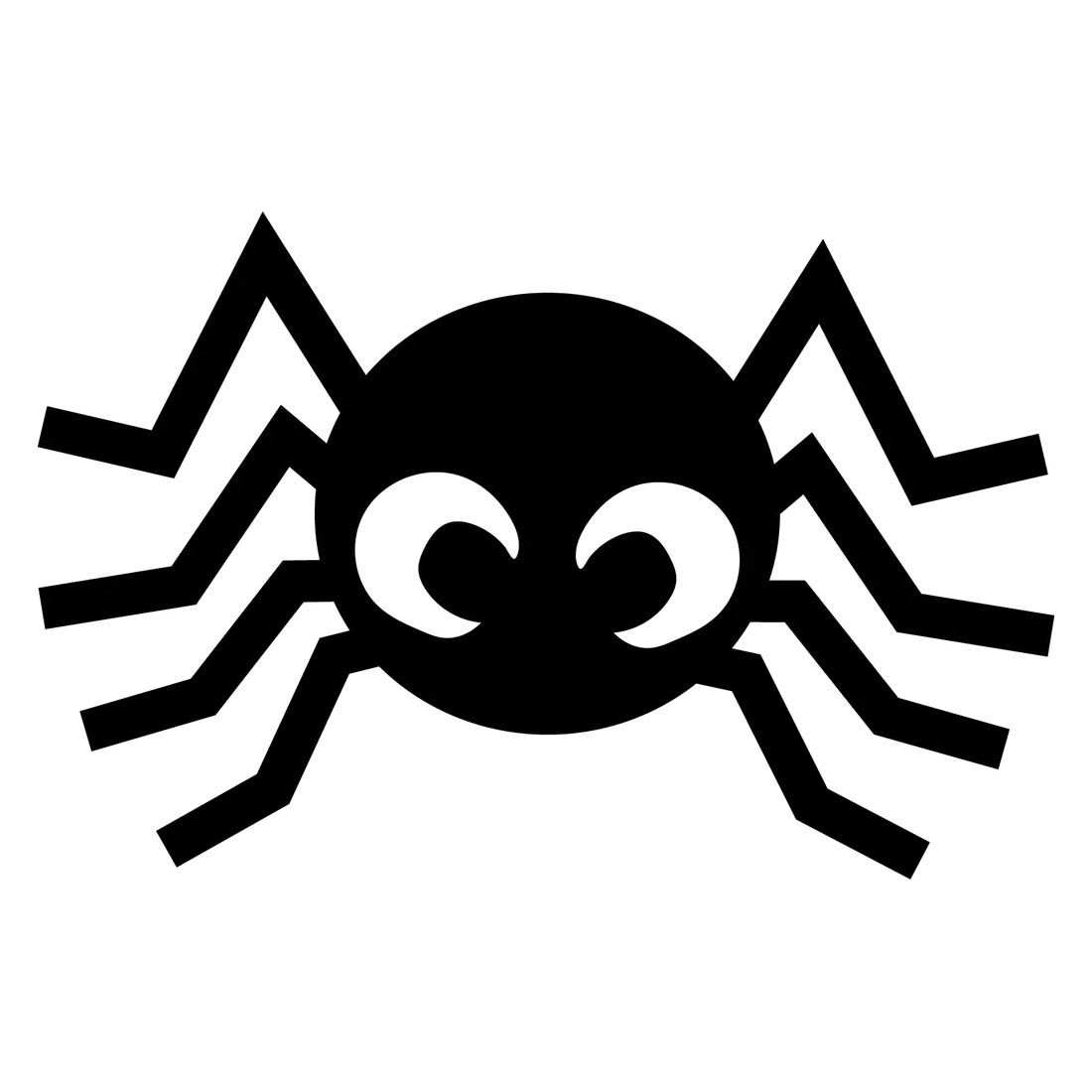 Creative Shapes Spider Large Cut-Out