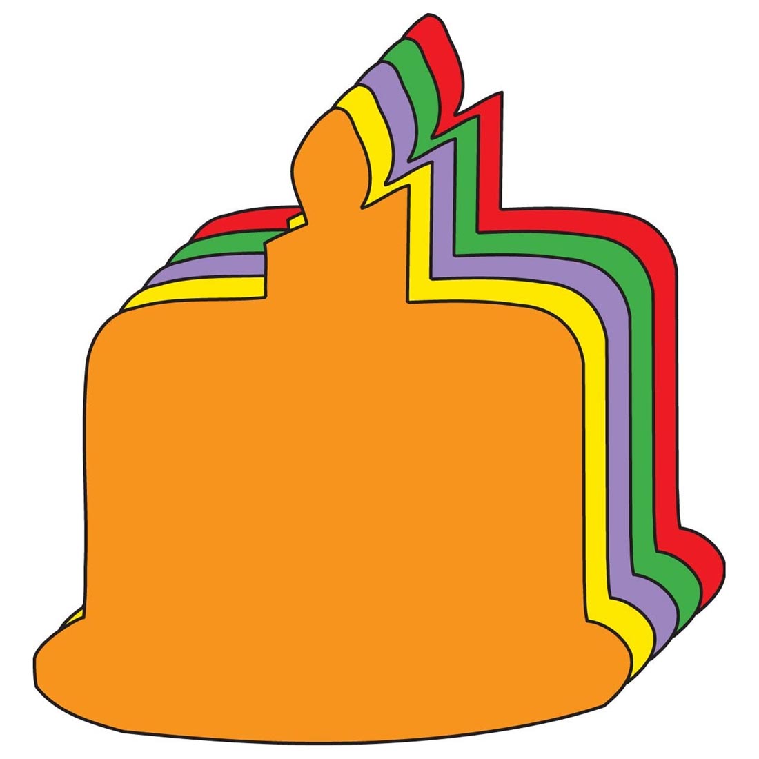 Birthday Cake Cut-Outs by Creative Shapes