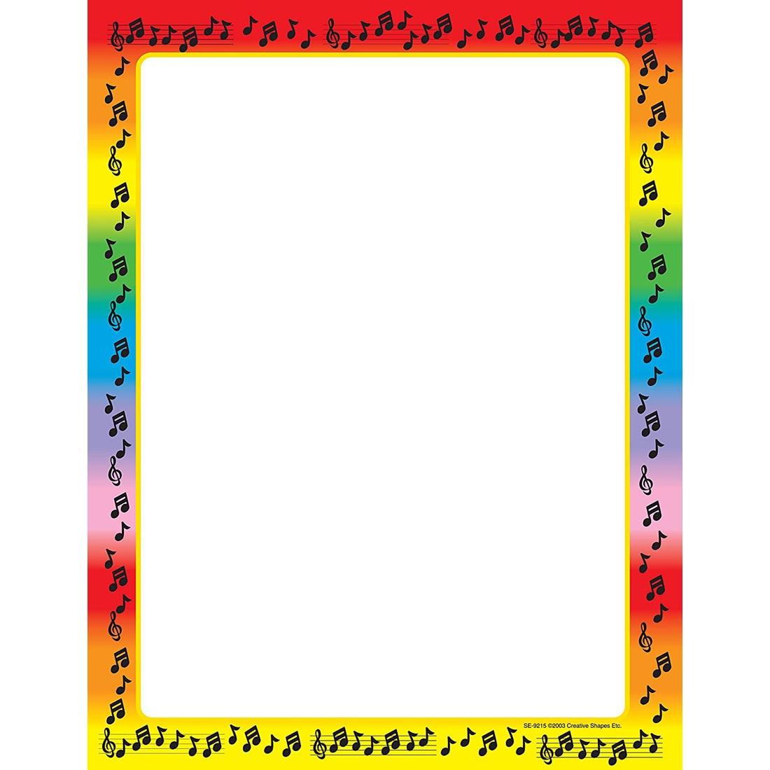 Music Designer Printer Paper