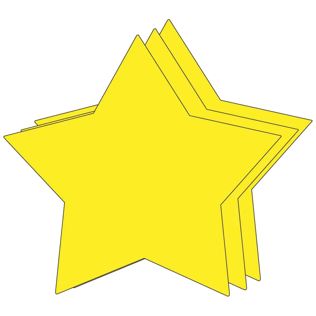 Creative Shapes Super Cut-Outs Stars