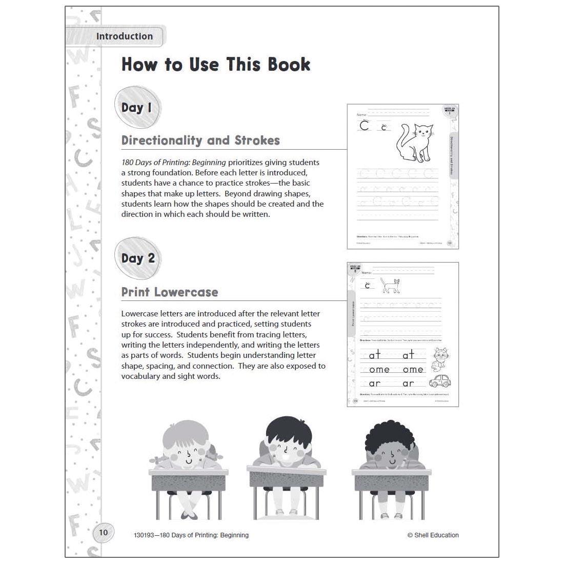 Introduction page of the book 180 Days Of Printing: Beginning