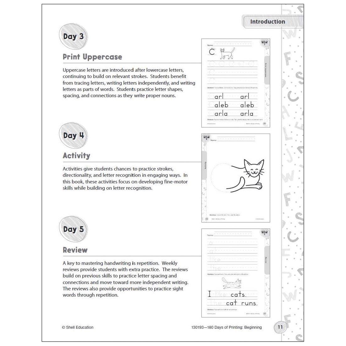 a page of the book 180 Days Of Printing: Beginning