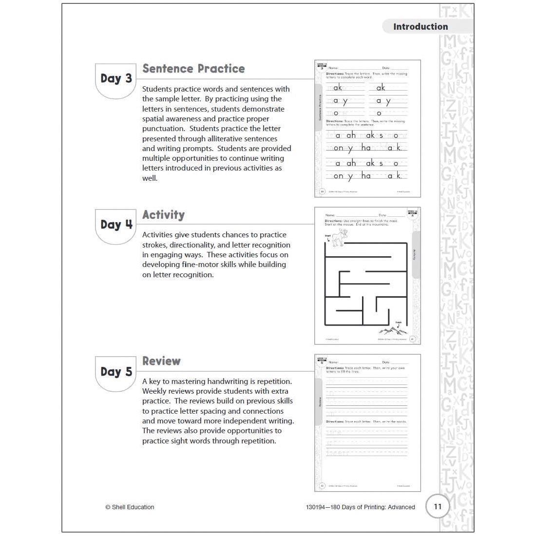 a page of the book 180 Days Of Printing: Advanced