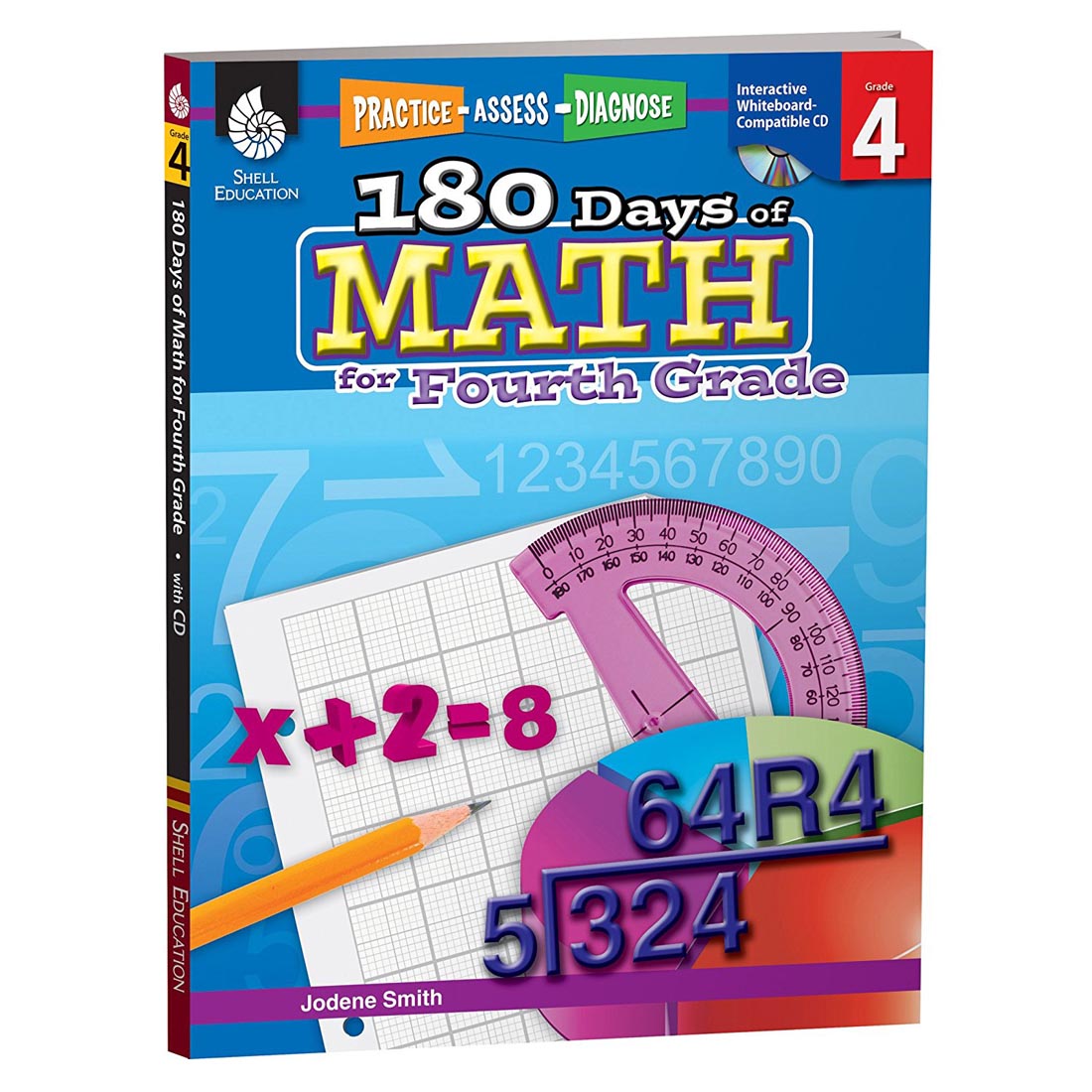 180 Days of Math Book for Fourth Grade