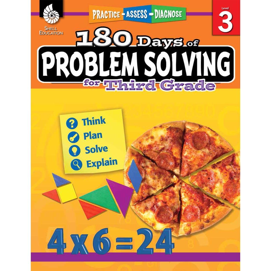 180 Days Of Problem Solving Book for Third Grade