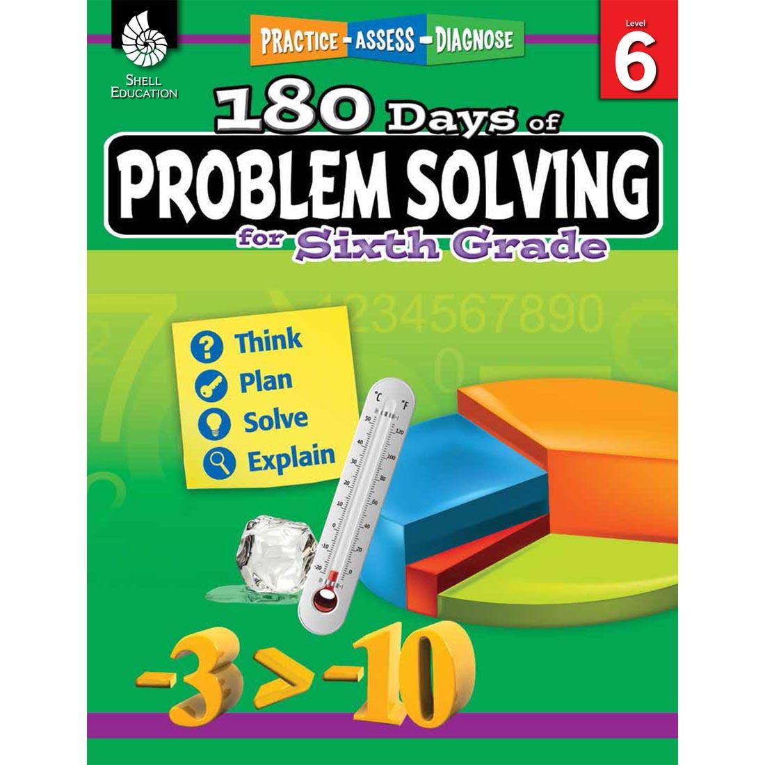 180 Days Of Problem Solving Book for Sixth Grade