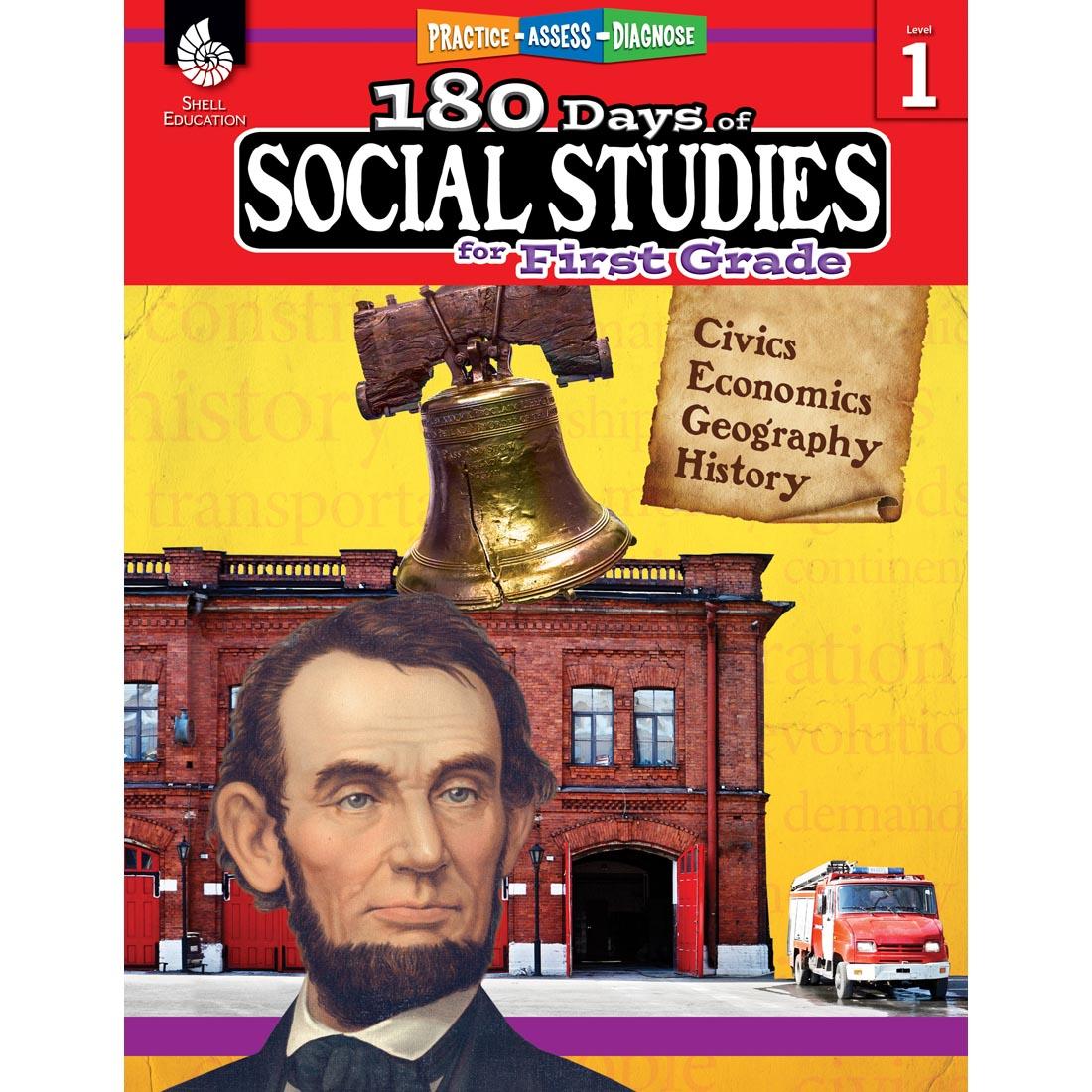 180 Days Of Social Studies Book for First Grade