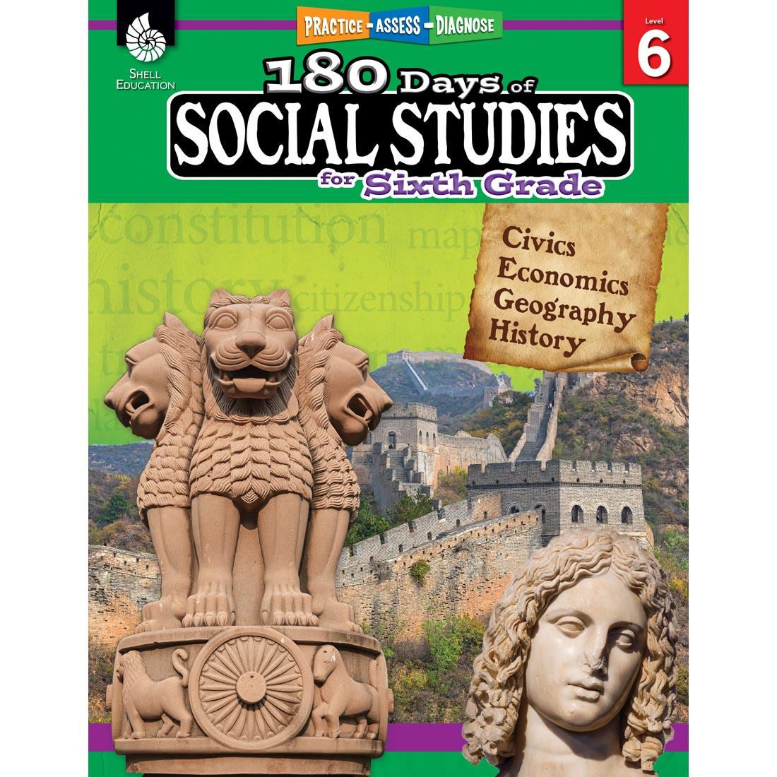 180 Days Of Social Studies Book for Sixth Grade