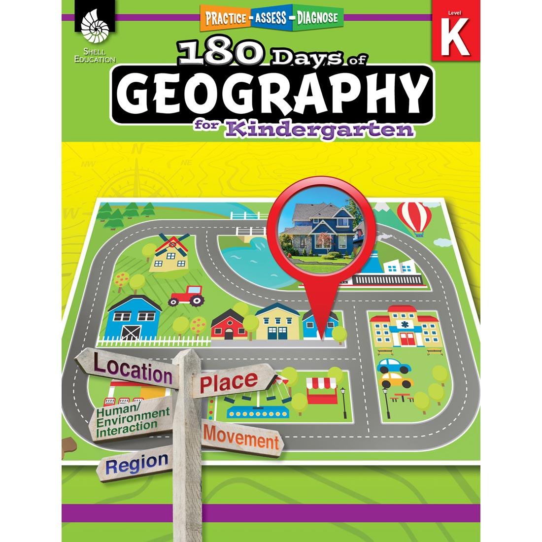 180 Days Of Geography Book for Kindergarten