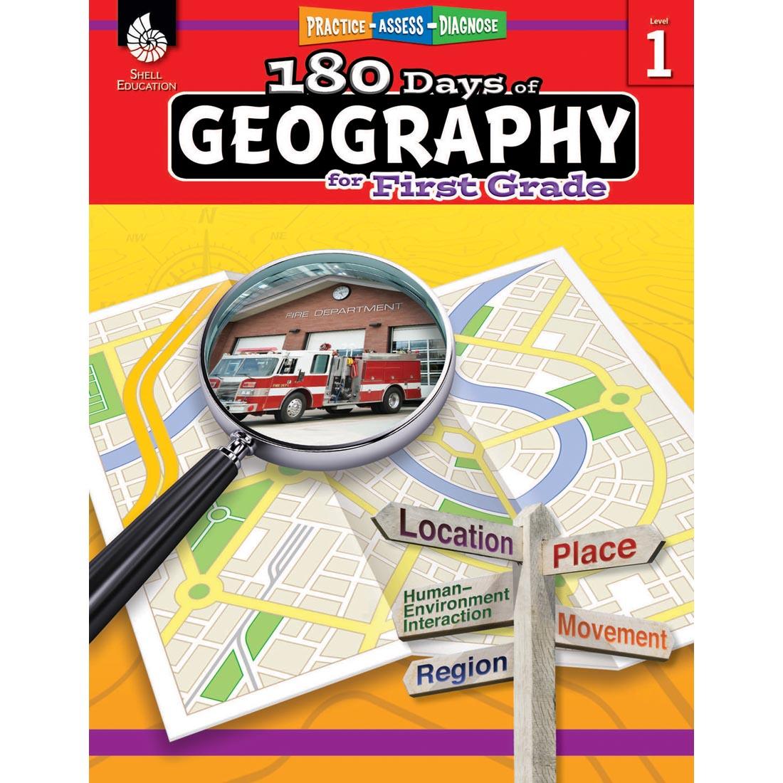 180 Days Of Geography Book for First Grade