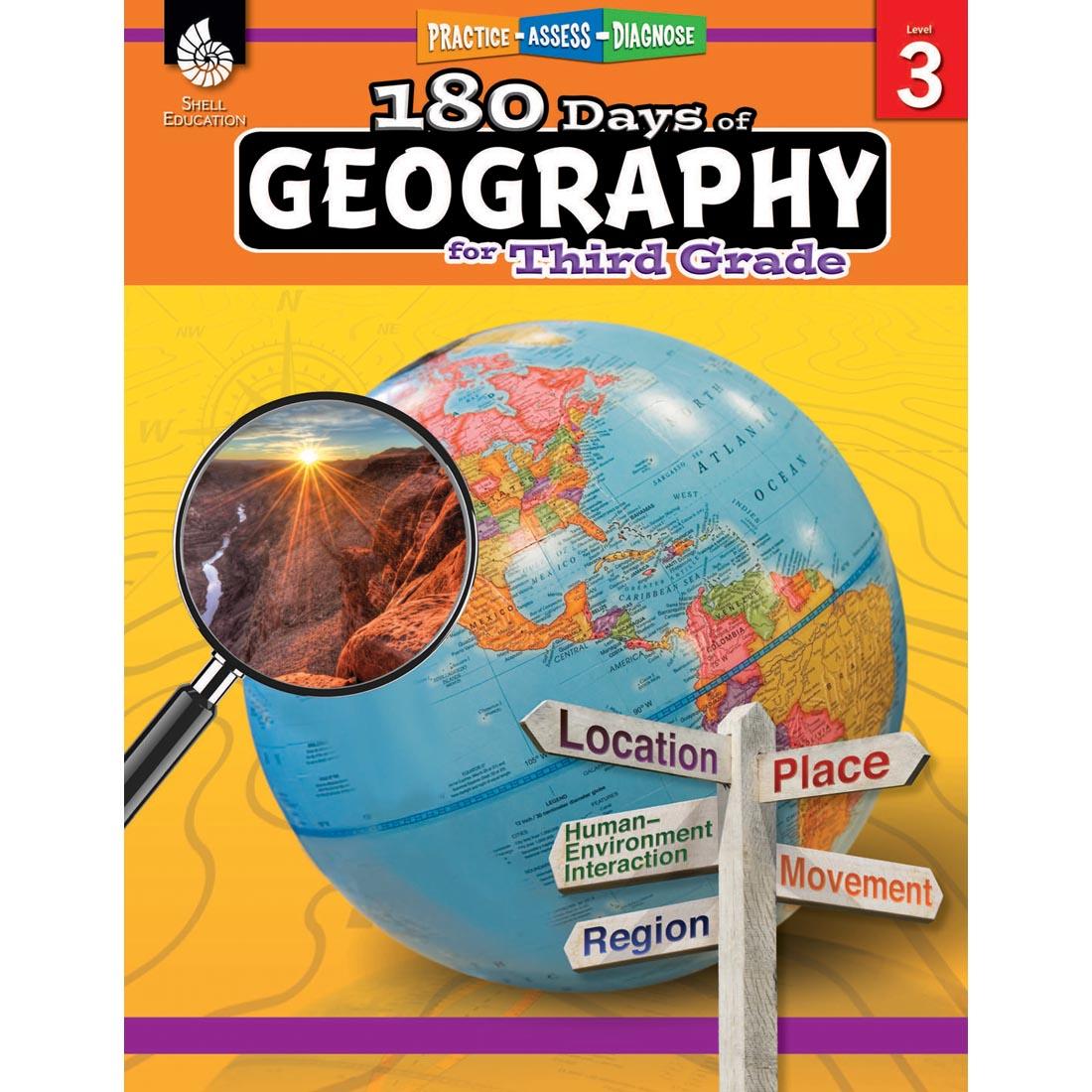 180 Days Of Geography Book for Third Grade