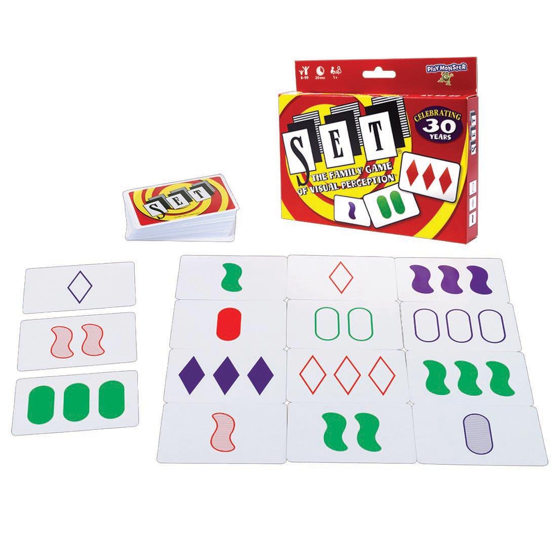 SET: The Family Game of Visual Perception