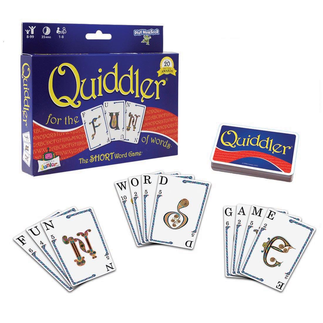 SET Enterprises Quiddler - The Short Word Game