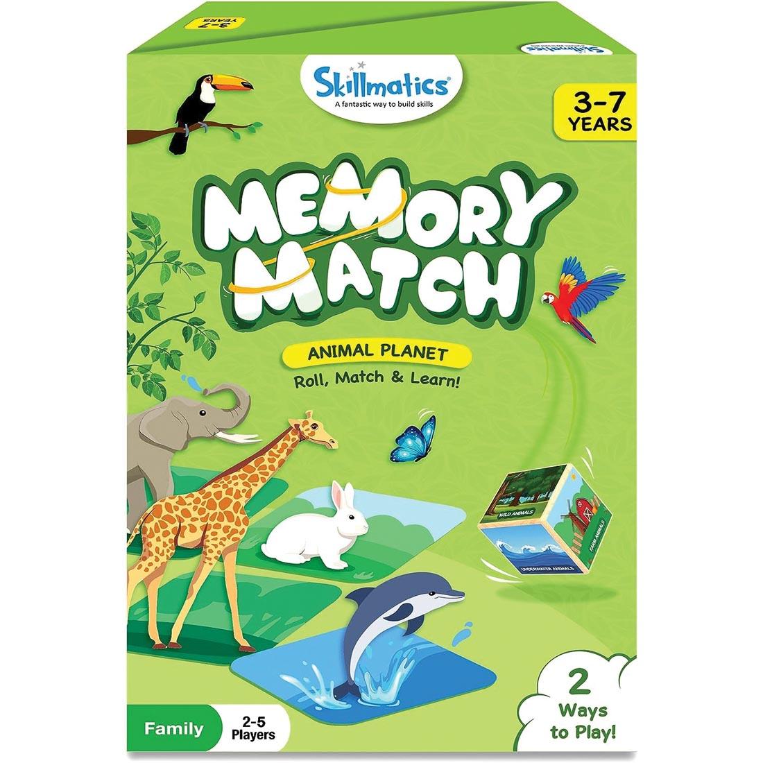 Memory Match Animal Planet By Skillmatics