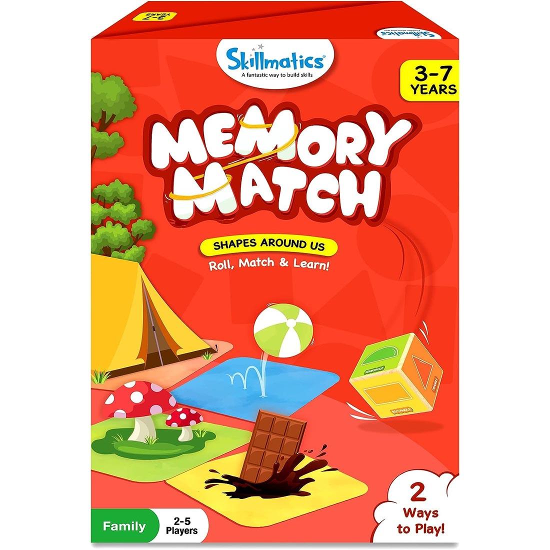 Memory Match Shapes Around Us By Skillmatics