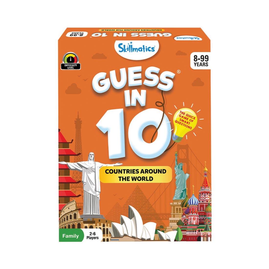 Guess In 10 Countries Around The World Game By Skillmatics