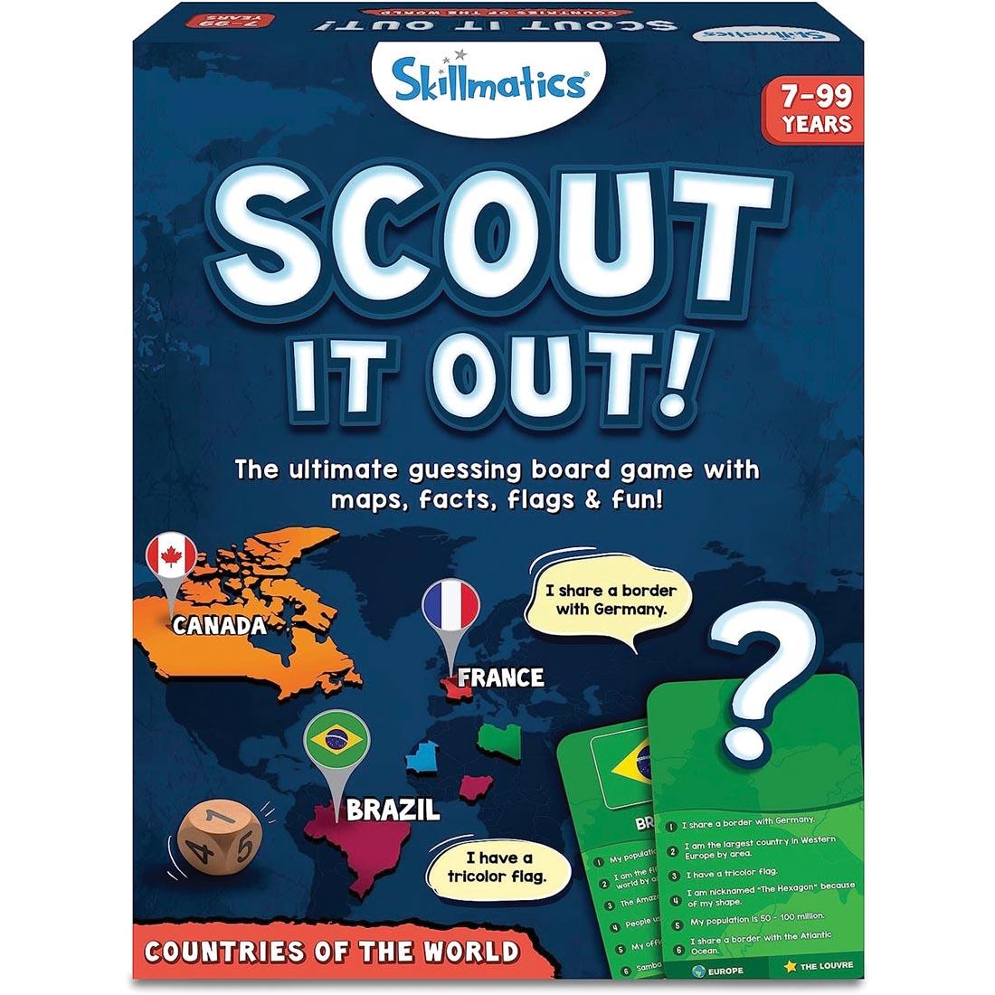 Scout It Out! Countries Of The World Game By Skillmatics
