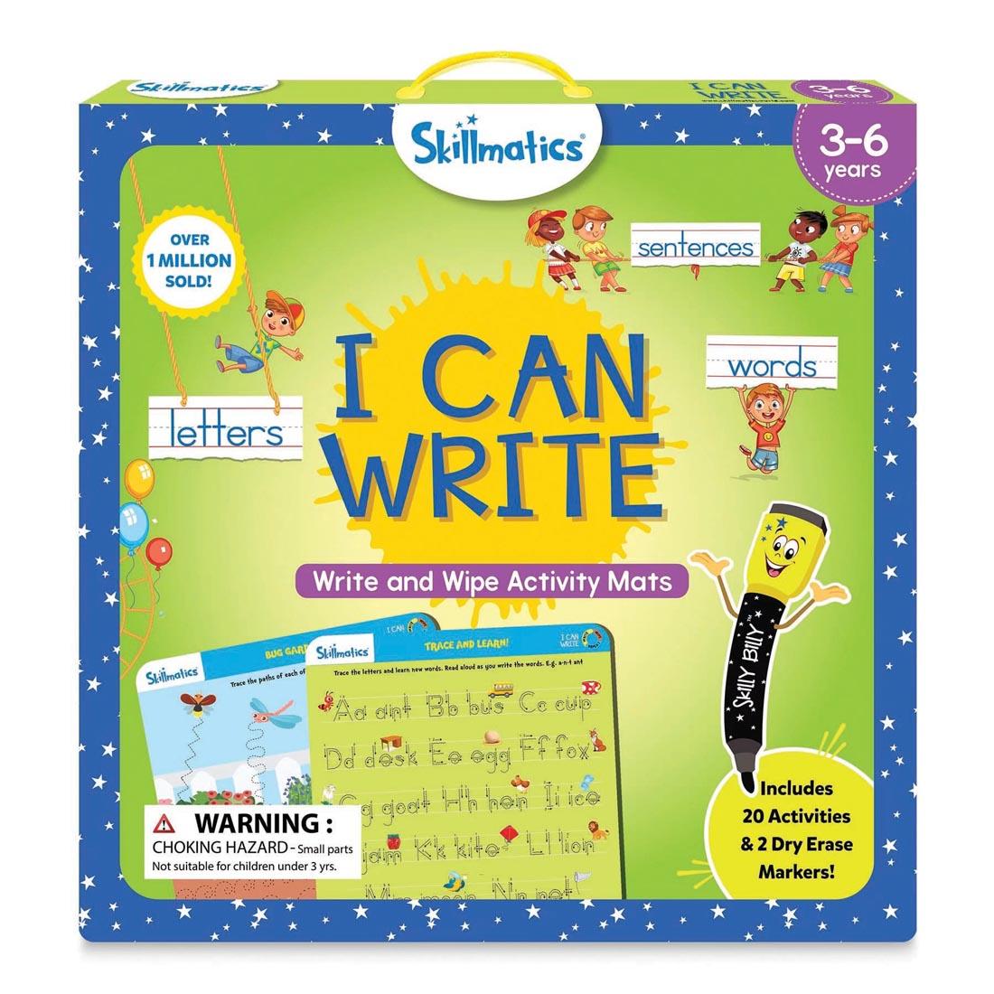 I Can Write Write And Wipe Activity Mats By Skillmatics