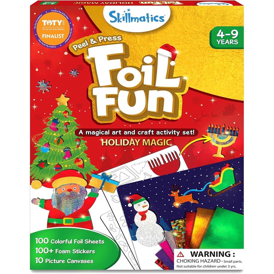 package for Foil Fun Holiday Magic By Skillmatics
