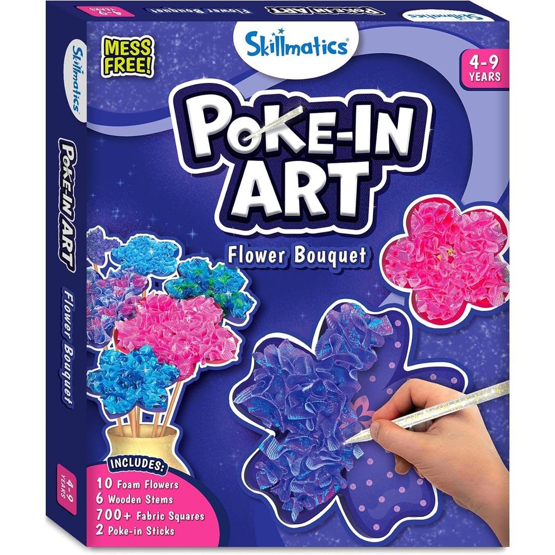 Poke-In Art Flower Bouquet Craft Kit By Skillmatics