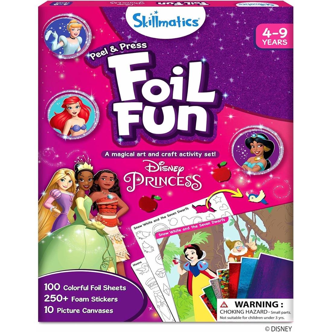 package for Foil Fun Disney Princess By Skillmatics