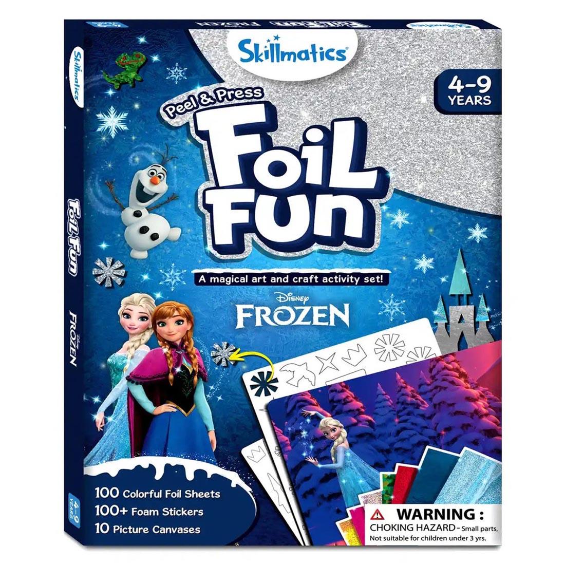 box for Foil Fun Disney Frozen By Skillmatics