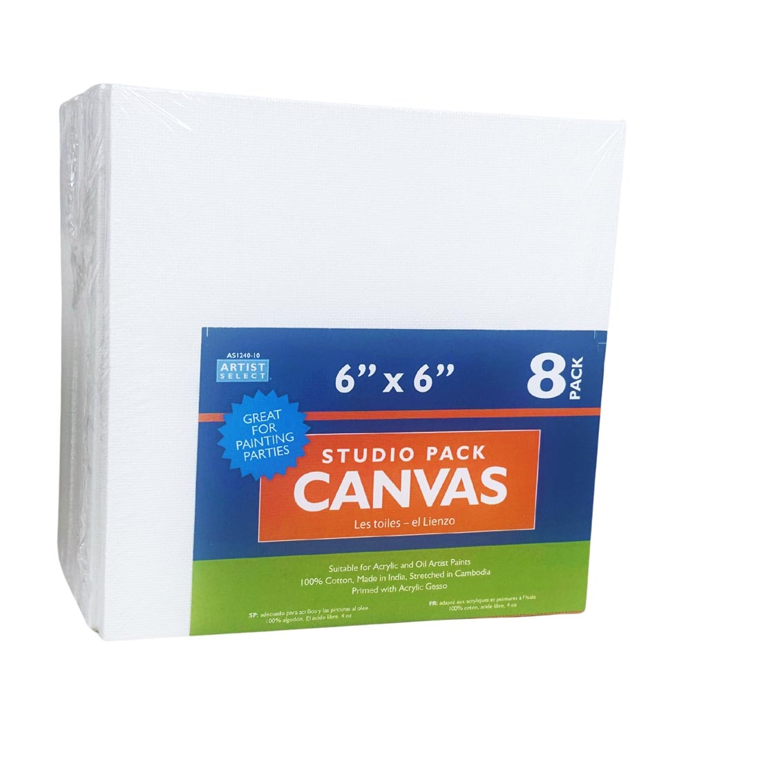 ProArt Studio Canvas 8-Pack 6x6"